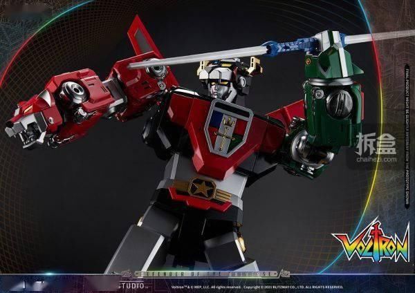 机器人|Blitzway 新品： 百兽王Voltron(战神金刚) -CARBOTIX系列可动手办（38CM高）