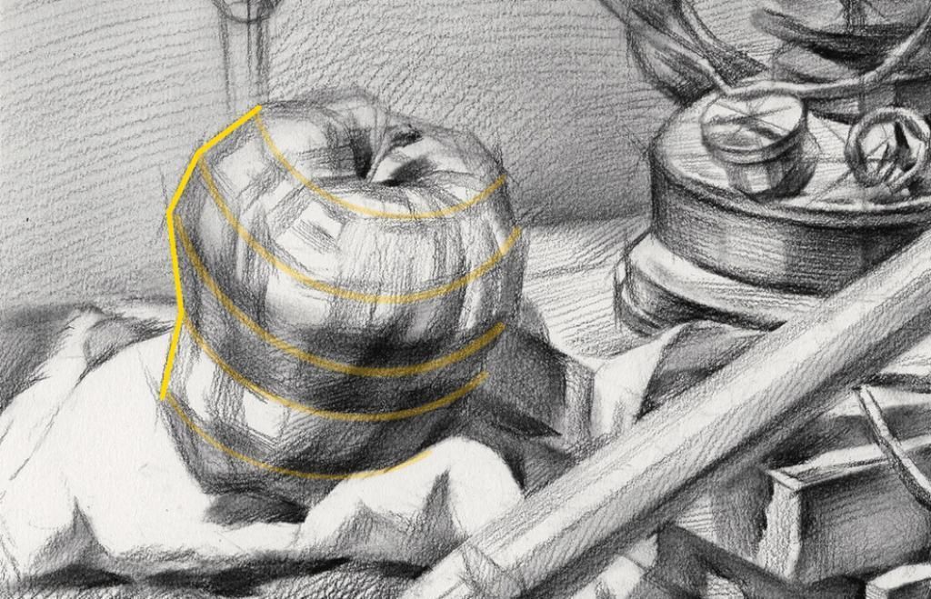 结构$画素描结构那么枯燥为什么还要画?这样想你就错了?