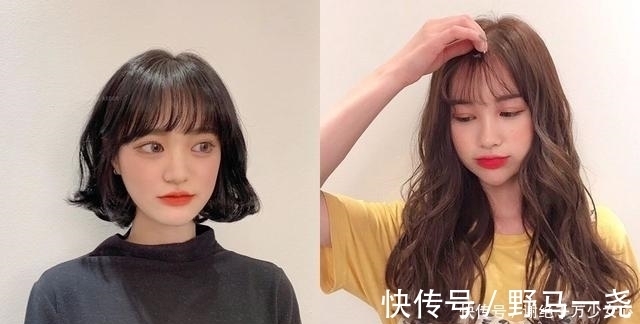 刘海 韩国发型师这样剪刘海!夹子夹上、转一转,刘海就剪好了!