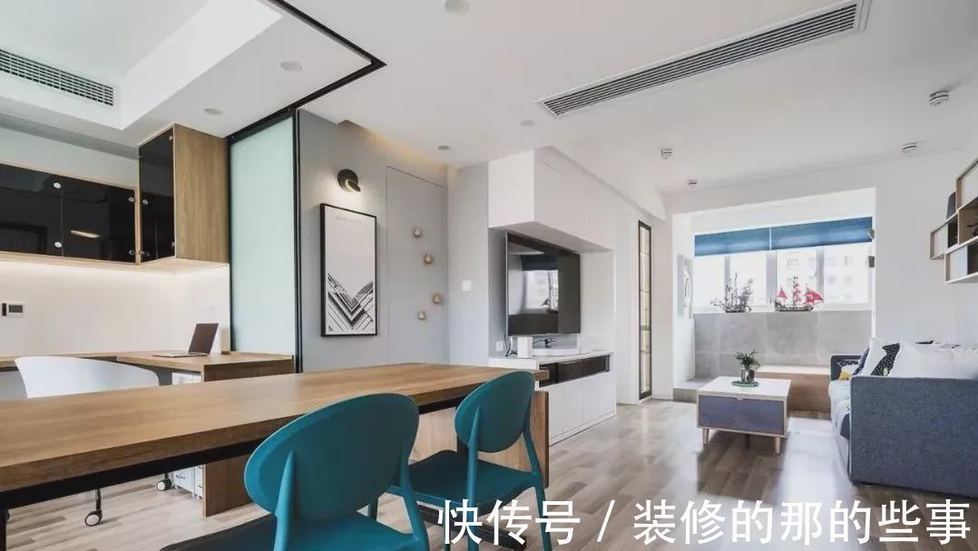 方凳|小夫妻78㎡小家比120㎡还宽敞，空间利用到极致，温馨又通透！