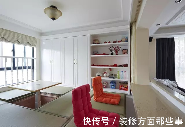 升降机|105平简欧三居室房，欧式设计融入黑白灰色带出不凡的空间感