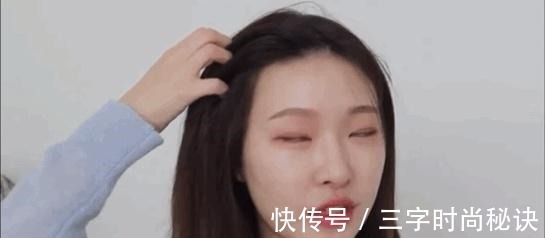 弧度 告别假发片，赵露思同款“头包脸”发型超显瘦！