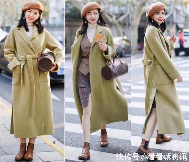 初冬穿大衣别“用力过猛”,学三木这样配色,美出新高度