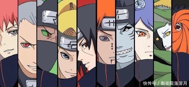 火影|火影晓组织为什么那么强因为除了鼬,组员都不是正常人!