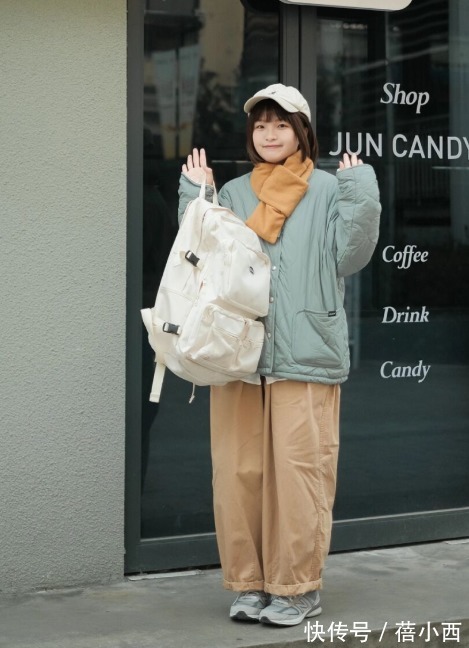 羽绒服|身高不足158cm怎么穿羽绒服?看下面这4套look,显高显瘦又时髦