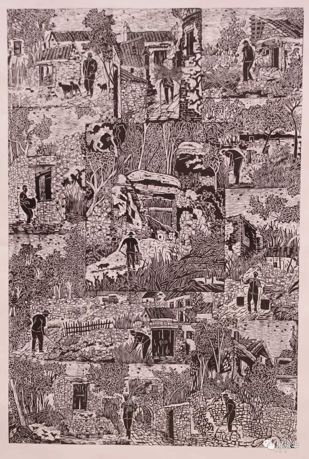  版画|忠义：用心灵之刀刻出他人无法匹敌的卓越展恩华