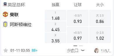 曼联|英足总杯:曼彻斯特联VS阿斯顿维拉,维拉两连败军心不稳