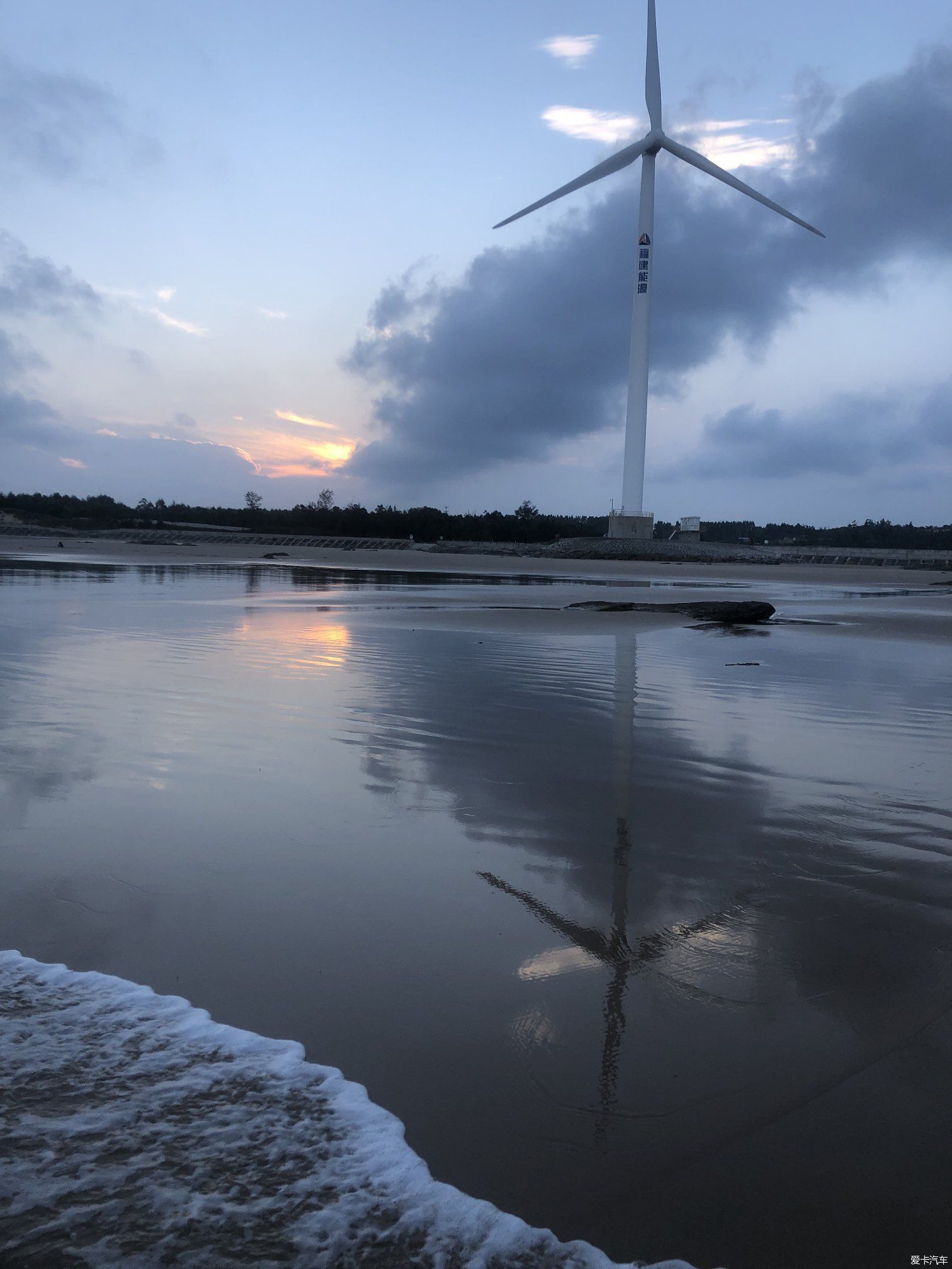 石圳海滩风景照片图片