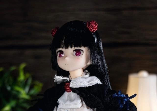 脸部|我的黑猫不可能这么可爱!16五更琉璃动漫娃娃品玩心得分享
