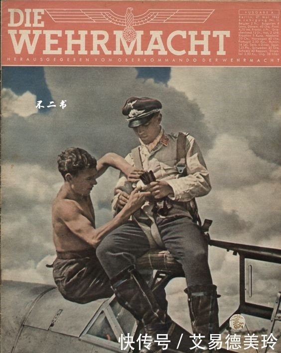 希特勒|纳粹德国崛起时的宣传杂志封面:恶魔挑起大战前疯狂炫耀武力