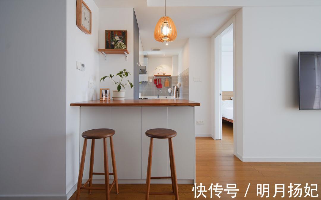 原木色|夫妻的70㎡原木风两居,自然舒适功能完美,打造出一个理想中的家