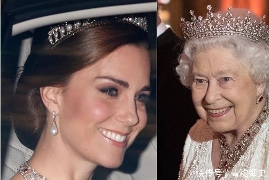 凯特王妃|未来王后就是不一样,凯特能和女王戴同一件首饰,梅根却不可以