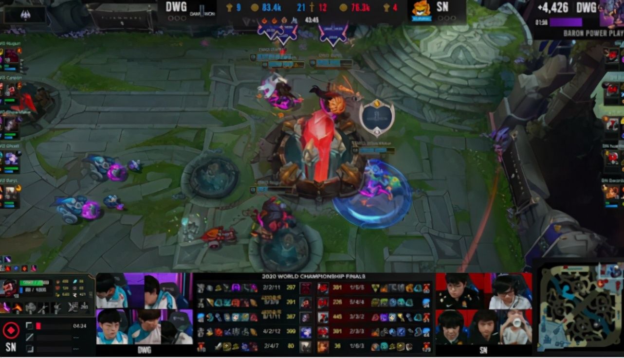 S10|S10决赛DWG全程无失误，笑笑：蛇蛇玩女坦装备都乱出