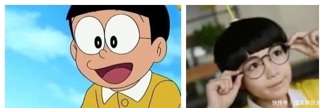 动画版|哆啦A梦动漫版VS真人版,忍了小夫和胖虎,看到静香:还我女神