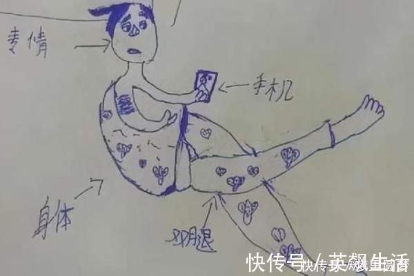 妈妈|盘点孩子作业里的“妈妈”,画面太美不敢看,老师批改哭笑不得!