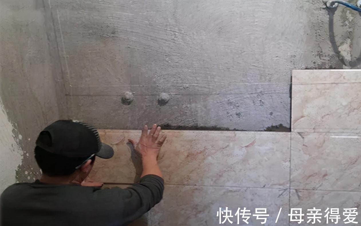 水刀|贴瓷砖的方法选对了,装修尽显高大上,相信老师傅果然没有错!