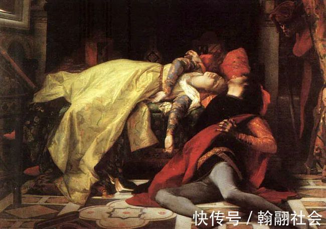 哈姆雷特#见证实力!法国新古典主义学院派画家,亚历山大·卡巴内尔的油画