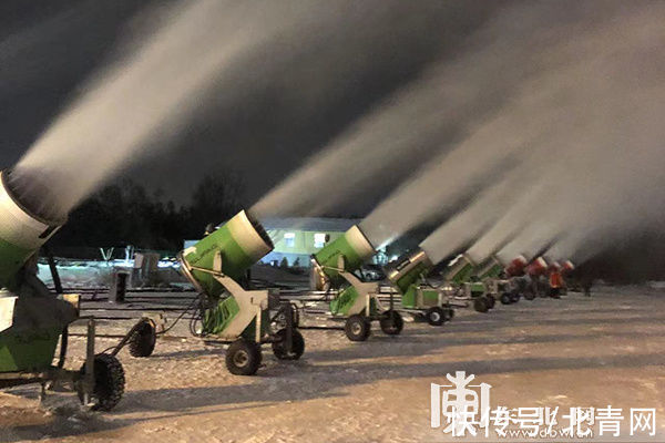 太阳岛|太阳岛雪博会开始人工制雪啦