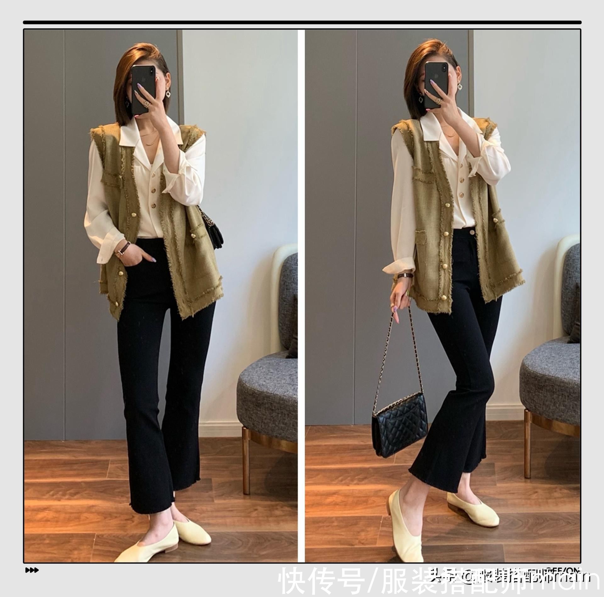 白衬衫|一件普通白衬衫解锁秋季时髦穿搭公式，让你从此路人变女神