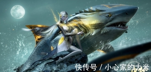 万年魂兽|斗罗大陆:海里的十万年魂兽小白来了,她第一眼见到唐三就想咬