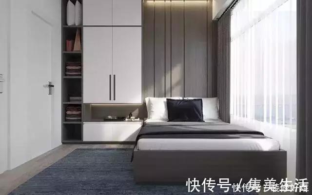 床尾|现在床头墙流行这样设计，连床头柜不用买了，实用不止一点点