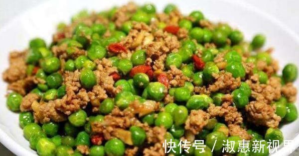 豌豆炒肉末|孩子最爱的护眼菜,预防近视,健脾开胃,女性排毒护肤效果好