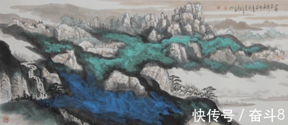 山水画!祝贺“绿水青山绘时代·何仁诰荣宝斋画院成就展”成功开幕