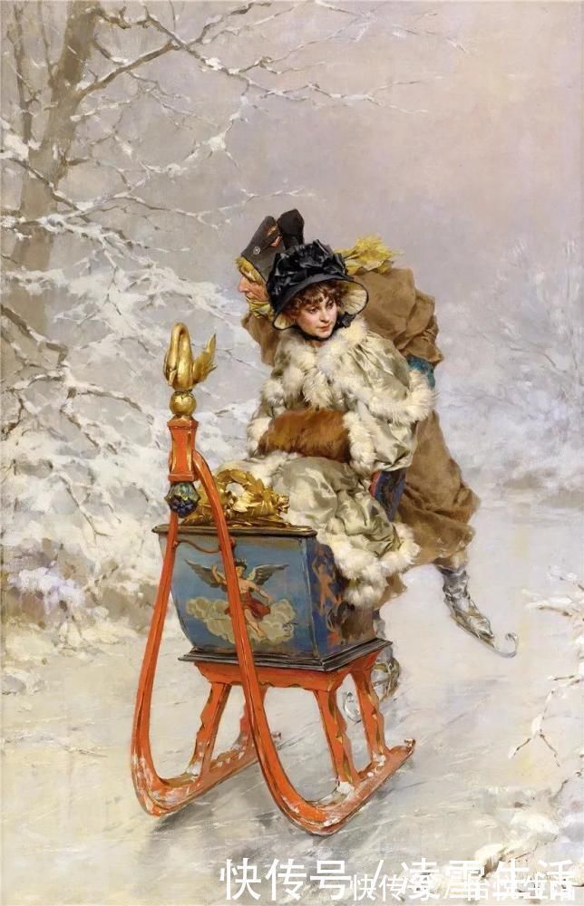 凯特林#精致而优雅——荷兰画家波蒂列耶作品中的女性形象