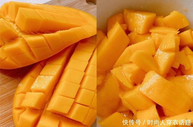 奶油|芒果千层盒不用买,自制超简单,基本零难度一次就成功