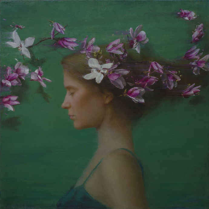 艺术家!色彩的情感表现,美国艺术家迈克尔的绘画作品