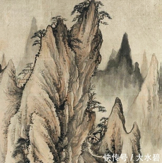 山水@以小见大,石涛绘《山居图》