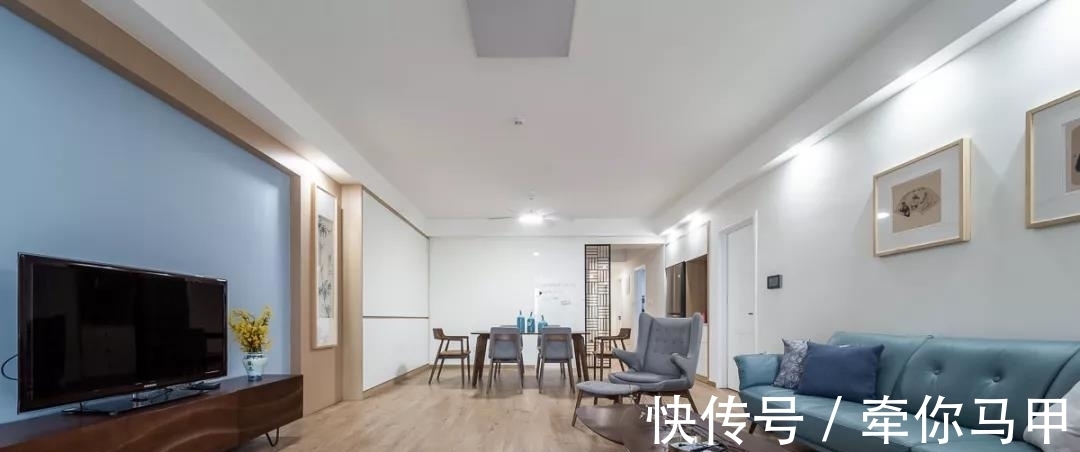 另一面|180平简约大宅，一入内便被玄关迷住，客餐厅设计太漂亮了！晒晒
