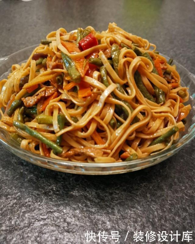 味道|用挂面做的豆角焖面,口感好,味道足!