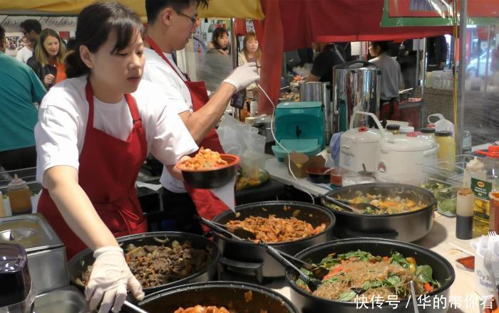 中华美食|伦敦街头的中华美食盖浇饭, 量大肉多老外最爱, 每天卖出五百份