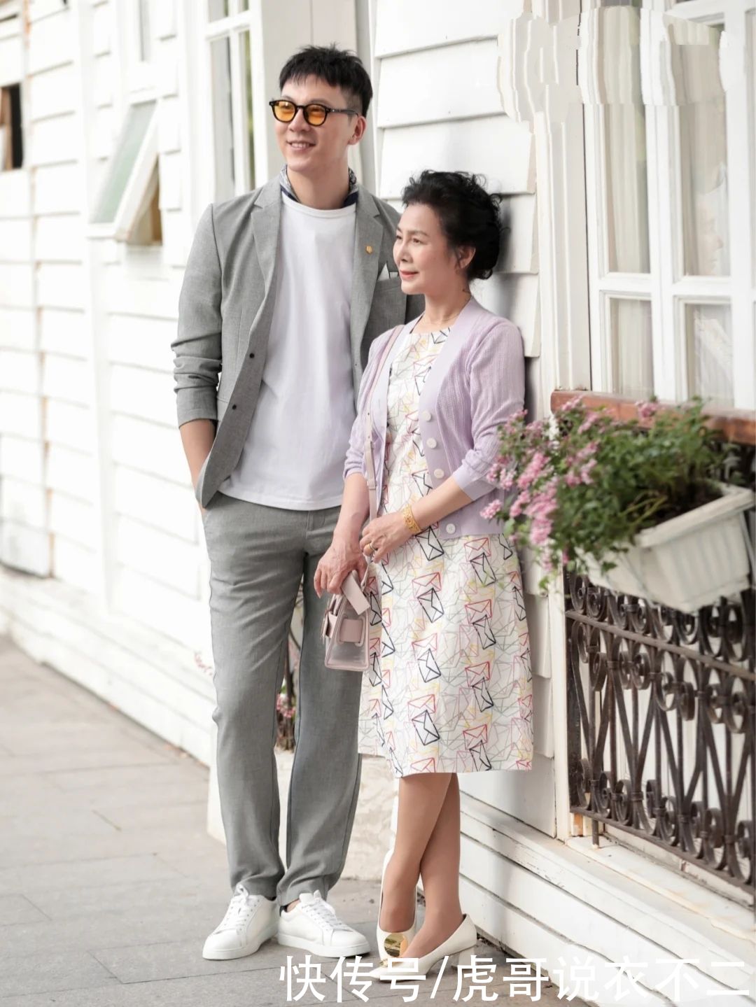 女人会打扮越老越优雅，这位奶奶靠穿成赢家，人到60依旧美丽动人