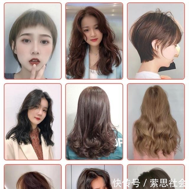 下巴 最受欢迎发型大全,无论长短都很美,越来越多女性这样剪!