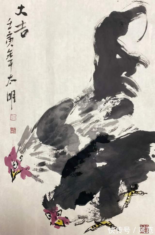 书画南北方@《书画南北方》陈太明画鸡虎年新作展