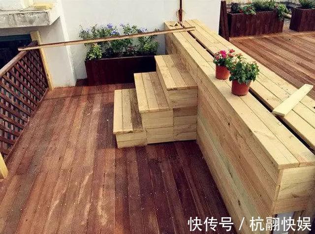 花坛|为了一个露台,老公坚持买顶楼!用20天进行大改造,原屋主后悔了