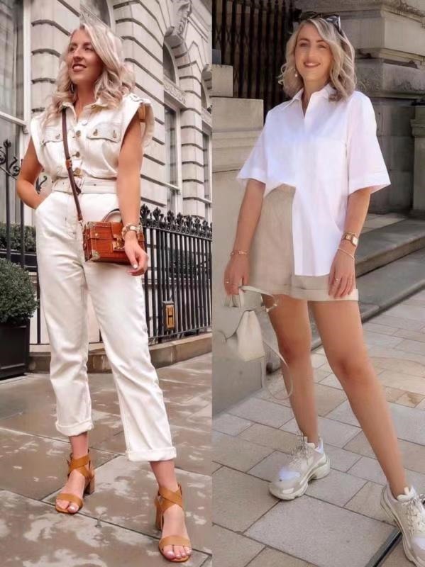 搭配|简单的基础色穿搭也可以很好看，简约又不失设计感，美得高级时髦