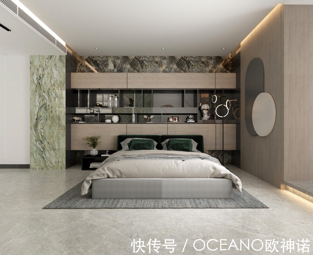 家庭|9款岩板卧室设计，让你家惊艳10倍，80%家庭都不知道