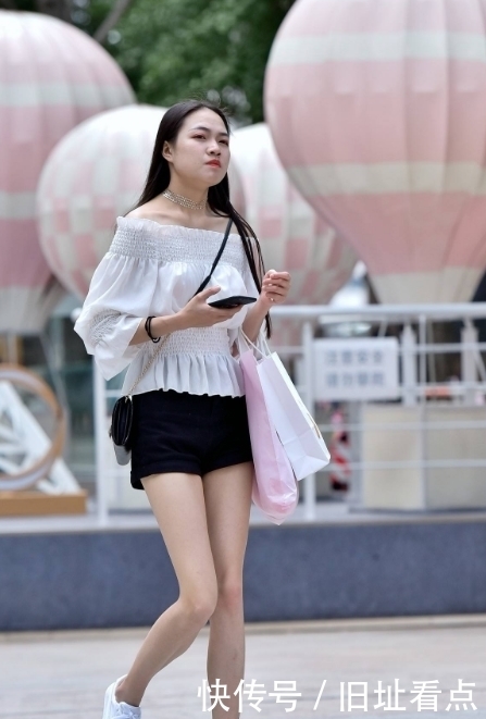 真的|街拍美女:普通的街拍,美女是真的美