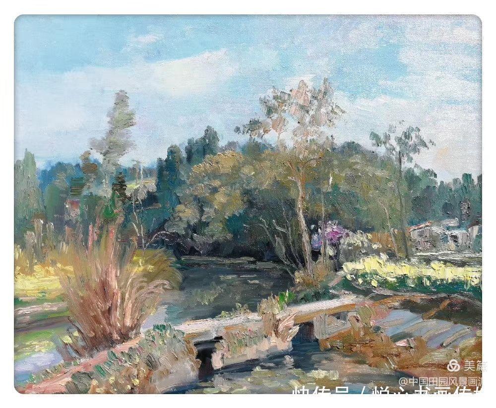 当代中国写意油画——蒋洪兵风景油画作品欣赏