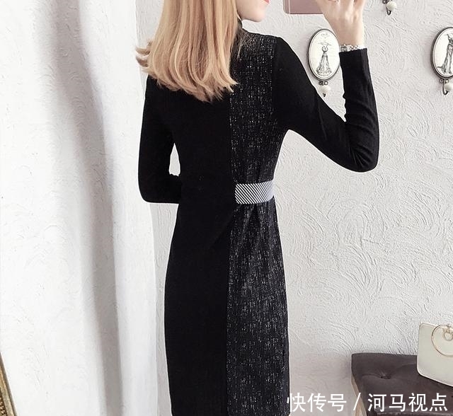 小姐姐|小姐姐穿搭经典时尚又百搭的紧身裙,尽显妖娆多姿的完美身材!