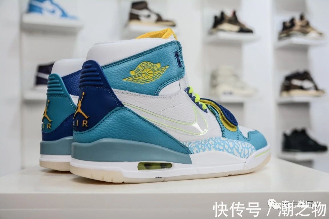 r?活力十足，Air Jordan Legacy 312 冰蓝鸳鸯配色，潮人必备
