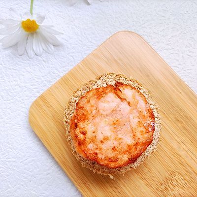 鲜虾饼|鲜虾全麦堡