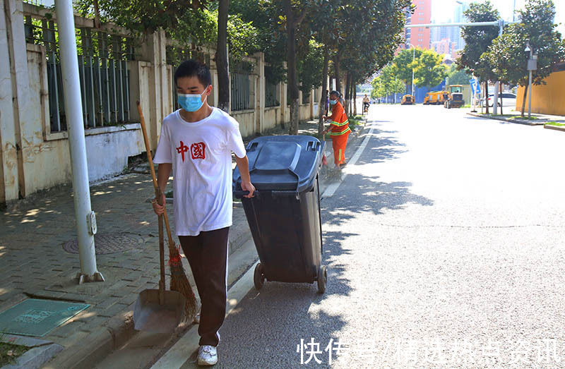 刘畅|武汉街头有个18岁的“环卫”小伙 真相令人感动