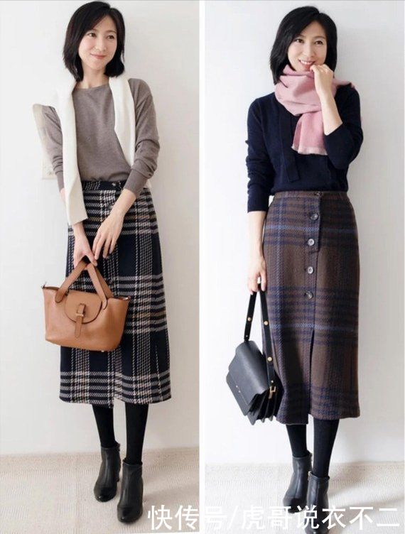 又一位简约风博主火了，“一裙多穿”圈粉无数，每一套都超优雅