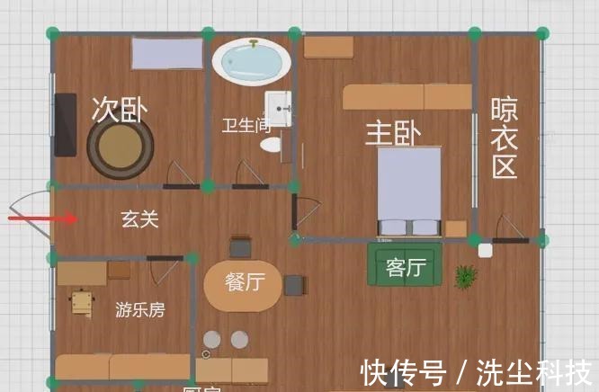 隔断|有书房还有游乐房,117㎡一家三口共享的家,是向往的生活氛围