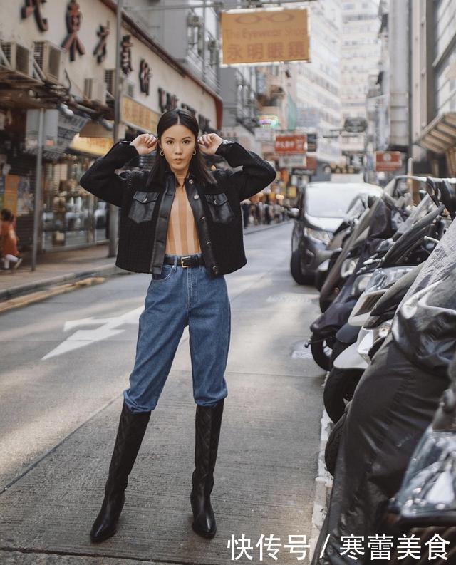 短外套才是女性显高显瘦的法宝,高段位博主最爱这4款,时尚高级