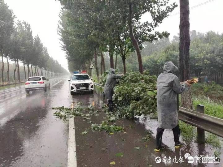 齐鲁壹点|闻“风”而动，风里雨里，惠民公安全力以赴